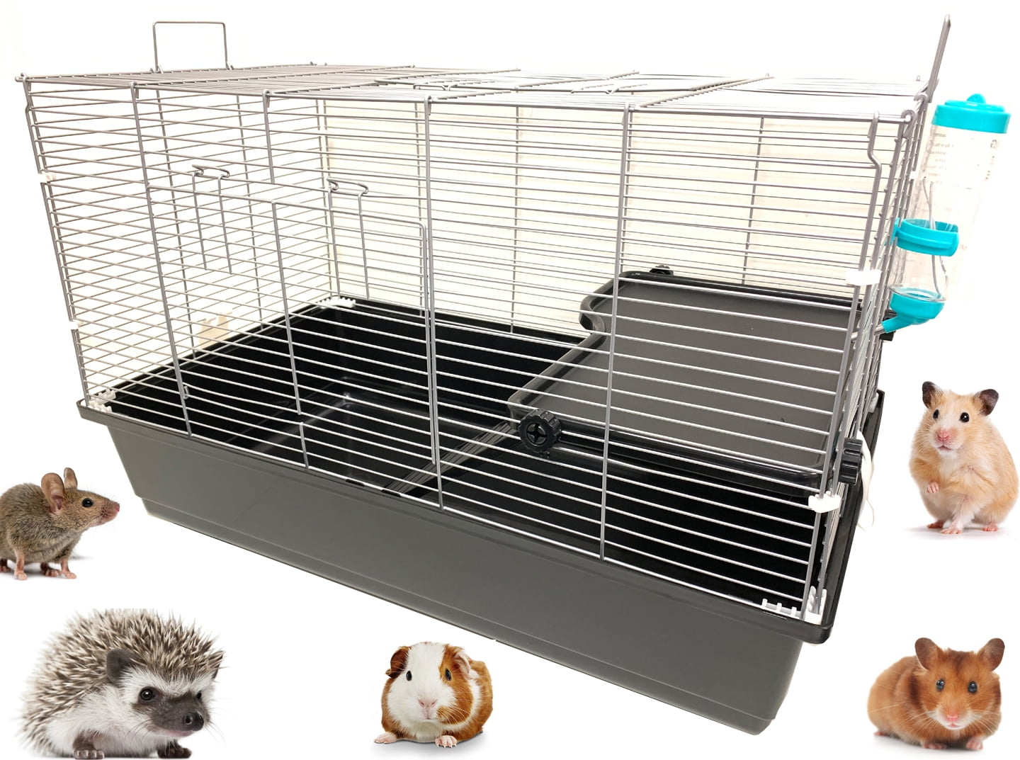 Curated visual reference: Visual Reference: My First Home Two Levels Guinea Pig Hamster Habitat With