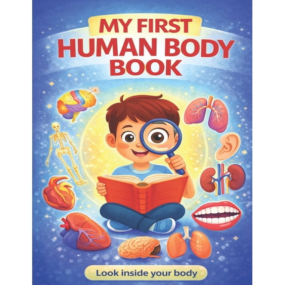My First Human Body Book: The Human Body For Children, Look inside your body., (Paperback)