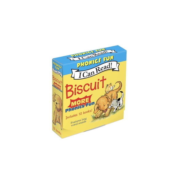 I Can Read Phonics Fun Biscuit: More 12-Book Phonics Fun!: A Box of 12 Mini-Books Featuring Short and Long Vowel Sounds for Dog Lovers, Book 3, (Paperback)