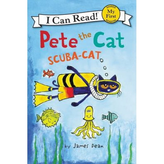 Pre-Owned Pete the Cat: Scuba-cat (Hardcover) by James Dean