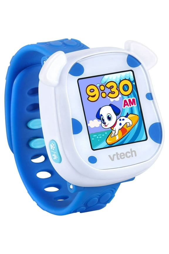 My First Kidi Smartwatch with a Digital Pup and Daily Reminders, Blue, VTech