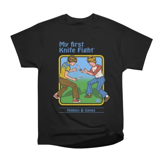 My First Knife Fight T-Shirt Tee Gift For Him Merch For Her Apparel For Friend