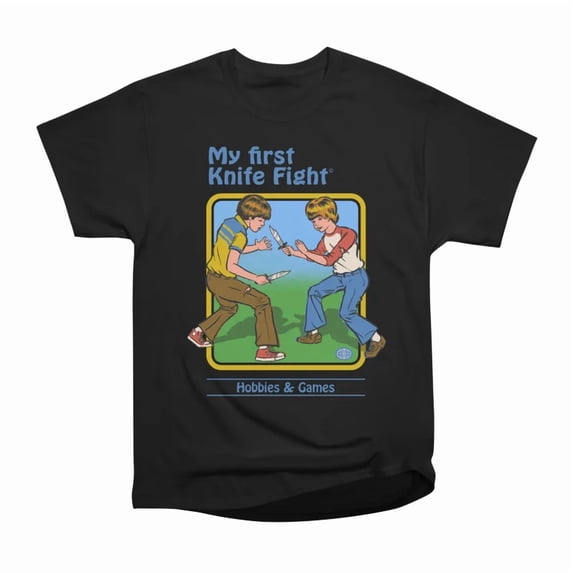 My First Knife Fight T-Shirt Tee Gift For Him Merch For Her Apparel For Friend