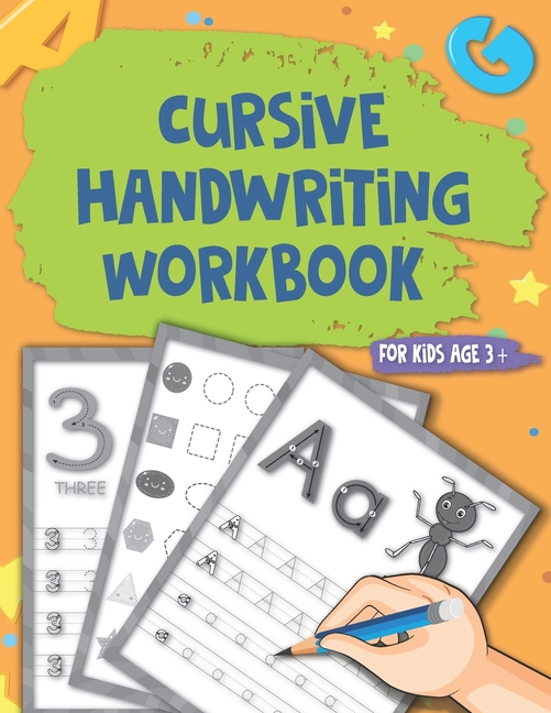 My First Learn to Write and Trace Letters and Number Homeschooling 1st  Grade: Cursive Handwriting Workbook for kids : Kindergarten Writing Book to