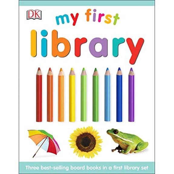 Pre-Owned My First Library: Three Best-Selling Board Books in a First Library Set (Hardcover) 1465444882 9781465444882