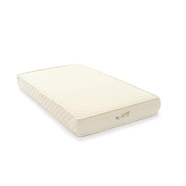 My First Mattress  Memory Foam Crib Mattress with Quilted Waterproof Cover, Off White