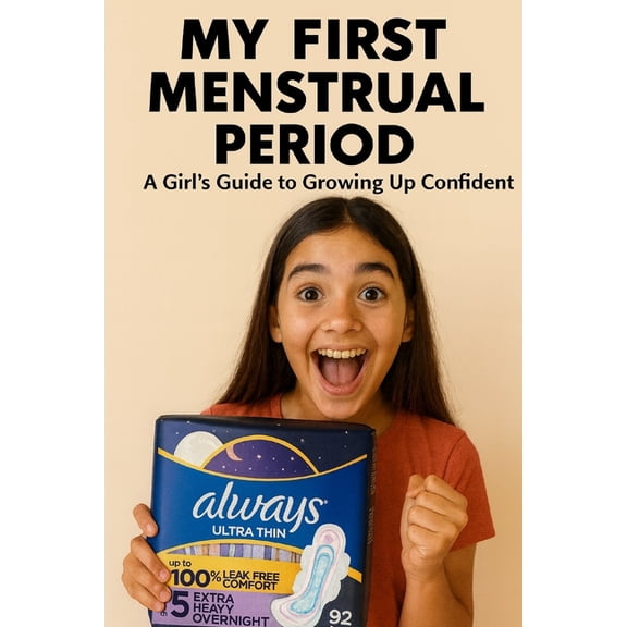My First Menstrual Period: A Girl's Guide to Growing Up Confident, (Paperback)