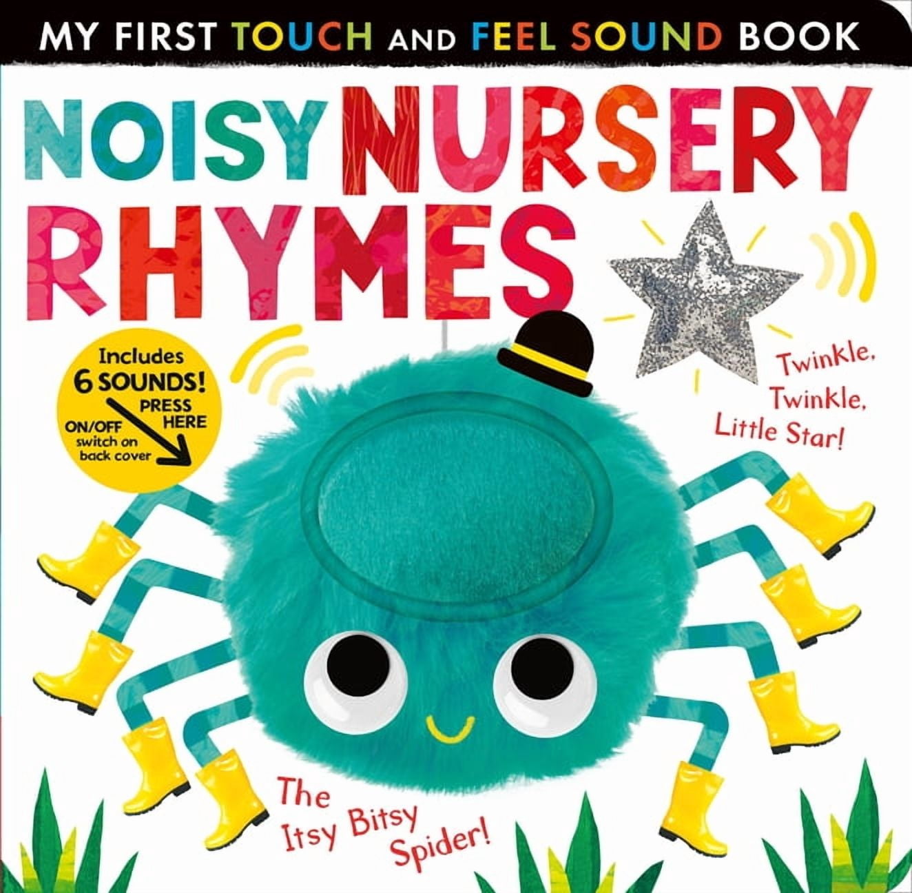 My First Noisy Nursery Rhymes: Includes 6 Sounds and an On/Off Switch on the Back Cover! (Board Book)