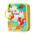 thumbnail image 1 of My First Photo Book Baby Cloth Photo Album - Soft Fabric Memory Book for Newborn Baby, Waterproof Durable, Reusable for Home, Gift, 1 of 5