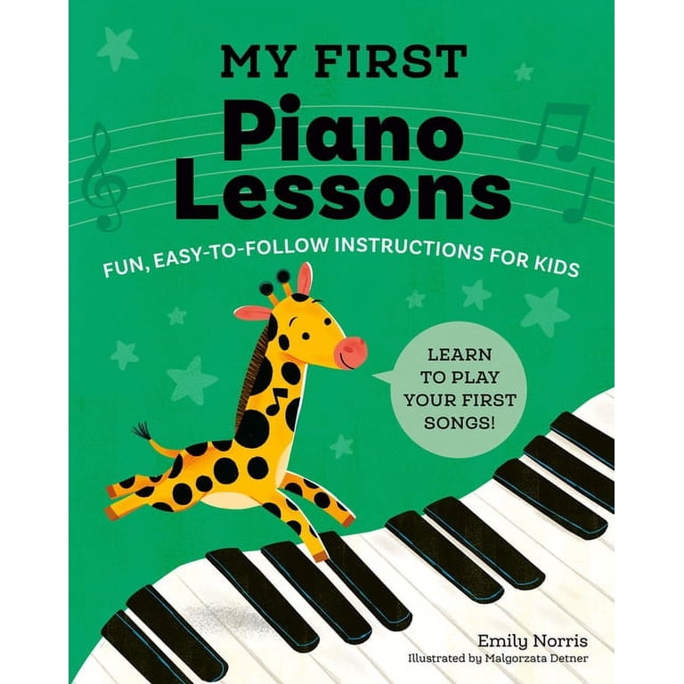 My First Piano Lessons Book, ISBN 9780593435809, For Kids