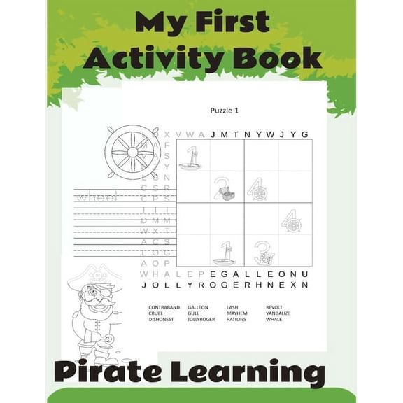 My First Pirate Activity Book, (Paperback)