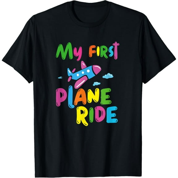 My First Plane Ride My 1st Flight Airplane T-Shirt