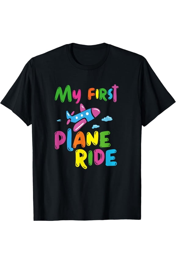 My First Plane Ride My 1st Flight Airplane T-Shirt