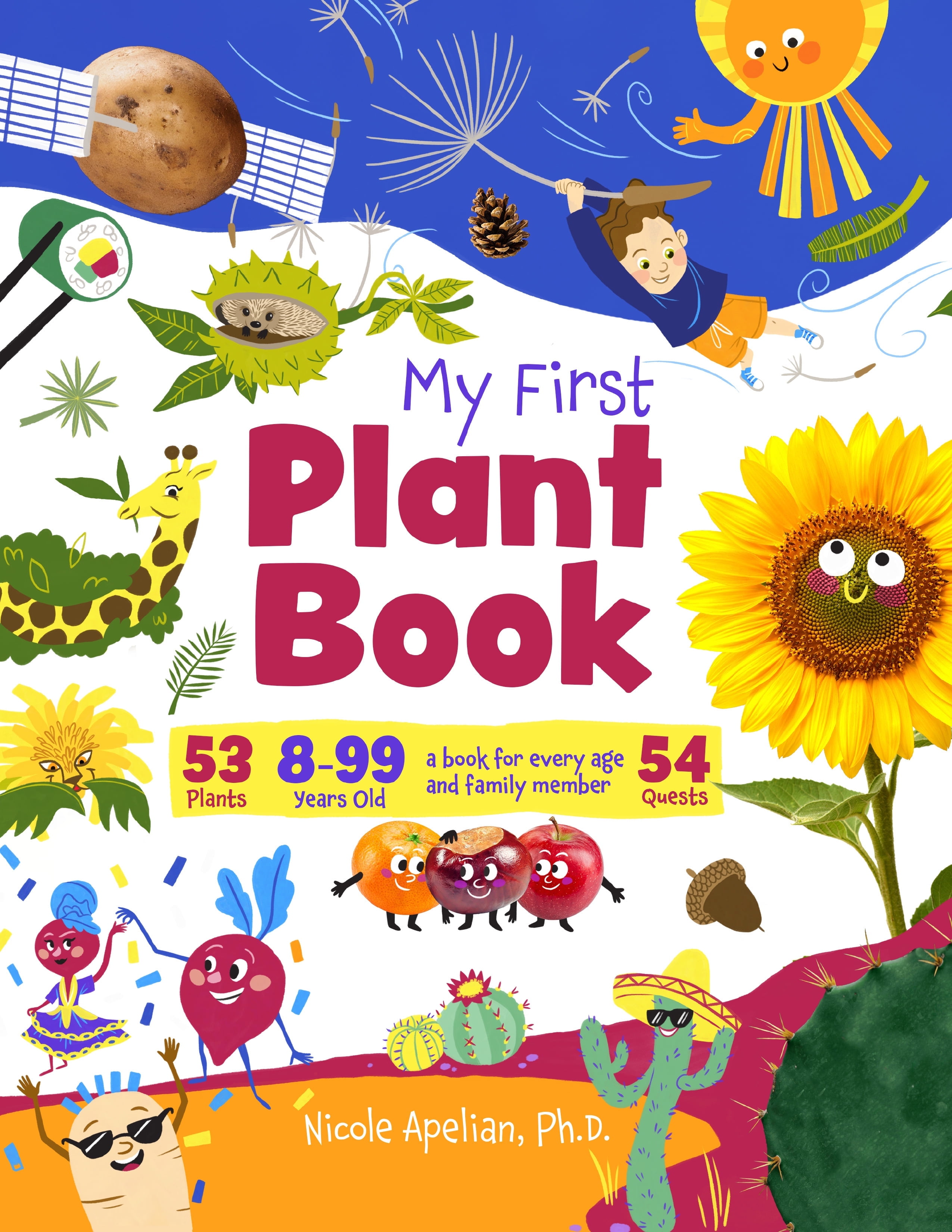 MY FIRST PLANT BOOK, Kids' Nature Book, Interactive Botany Adventure -  Walmart.com