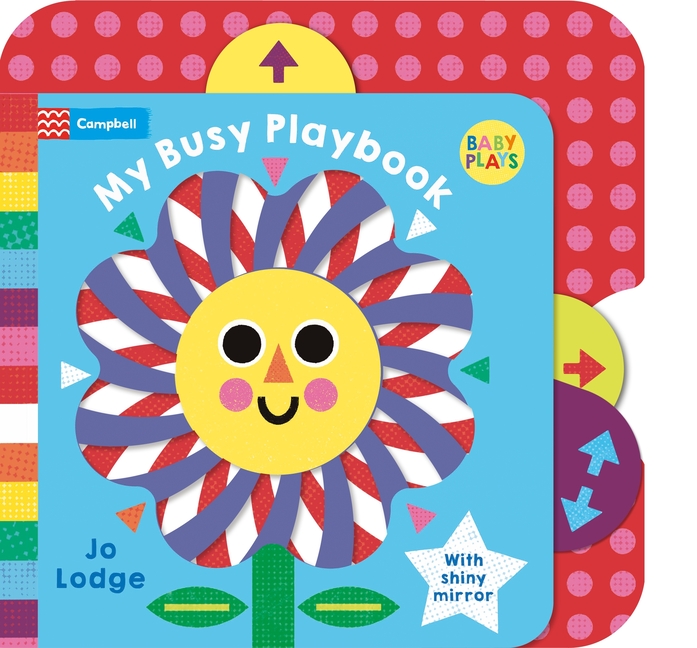 Baby Plays My Busy Playbook, (Board Book)