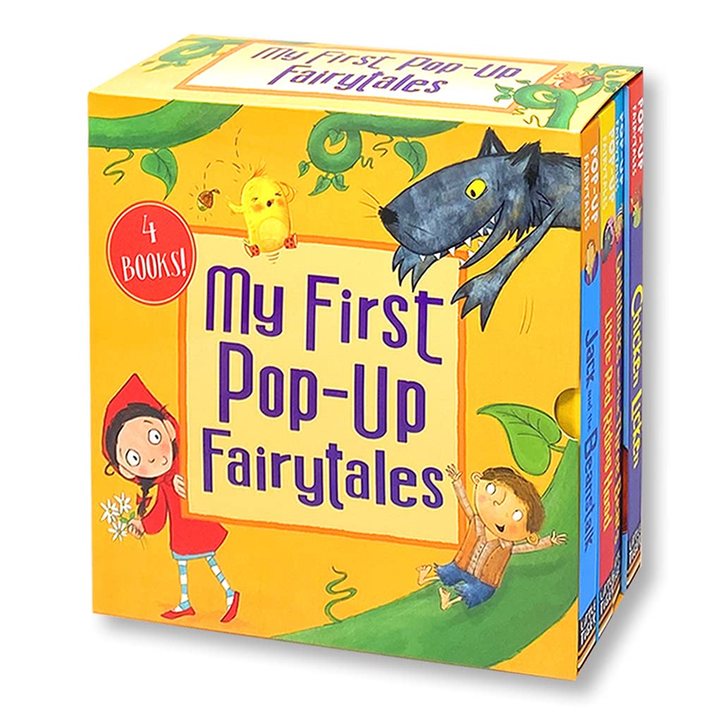 My First PopUp Fairytales 4 Books Collection Set (Chicken Licken