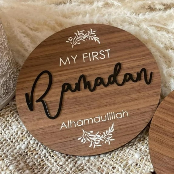 My First Ramadan | Baby Milestone | Baby Photoshoot Prop | Newborn Photoshoot | Ramadan Decor | Nursery Decor | Eid Decor