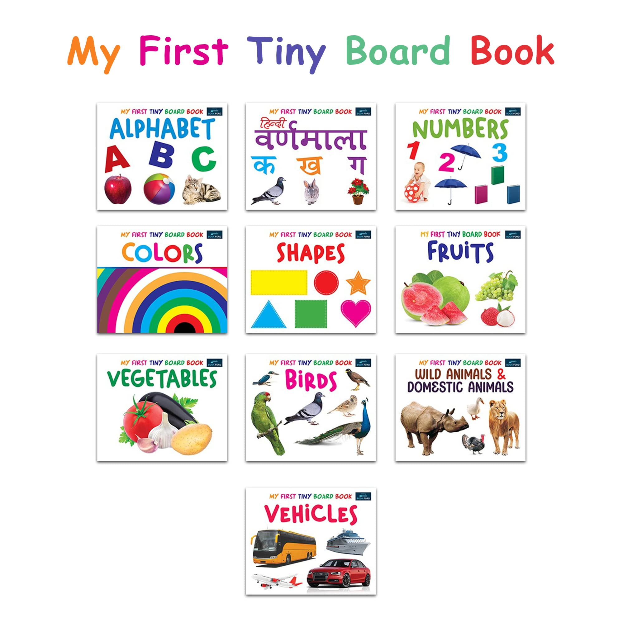 My First Reading Library Box Set Of 10 Books for Kids - Alphabet ...