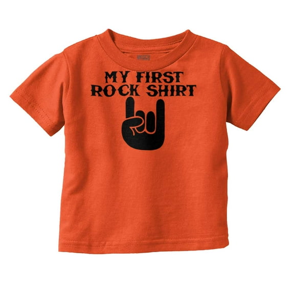 My First Rock Outfit Toddler Boy Girl T Shirt Infant Toddler Brisco Brands 3T