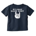 thumbnail image 1 of My First Rock Outfit Toddler Boy Girl T Shirt Infant Toddler Brisco Brands 5T, 1 of 6