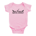 thumbnail image 1 of My First Rock Shirt Newborn Infant Baby Girl Boys Romper, 1 of 5