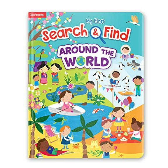 Pre-Owned My First Search & Find Around the World (Board book) 1628852852 9781628852851