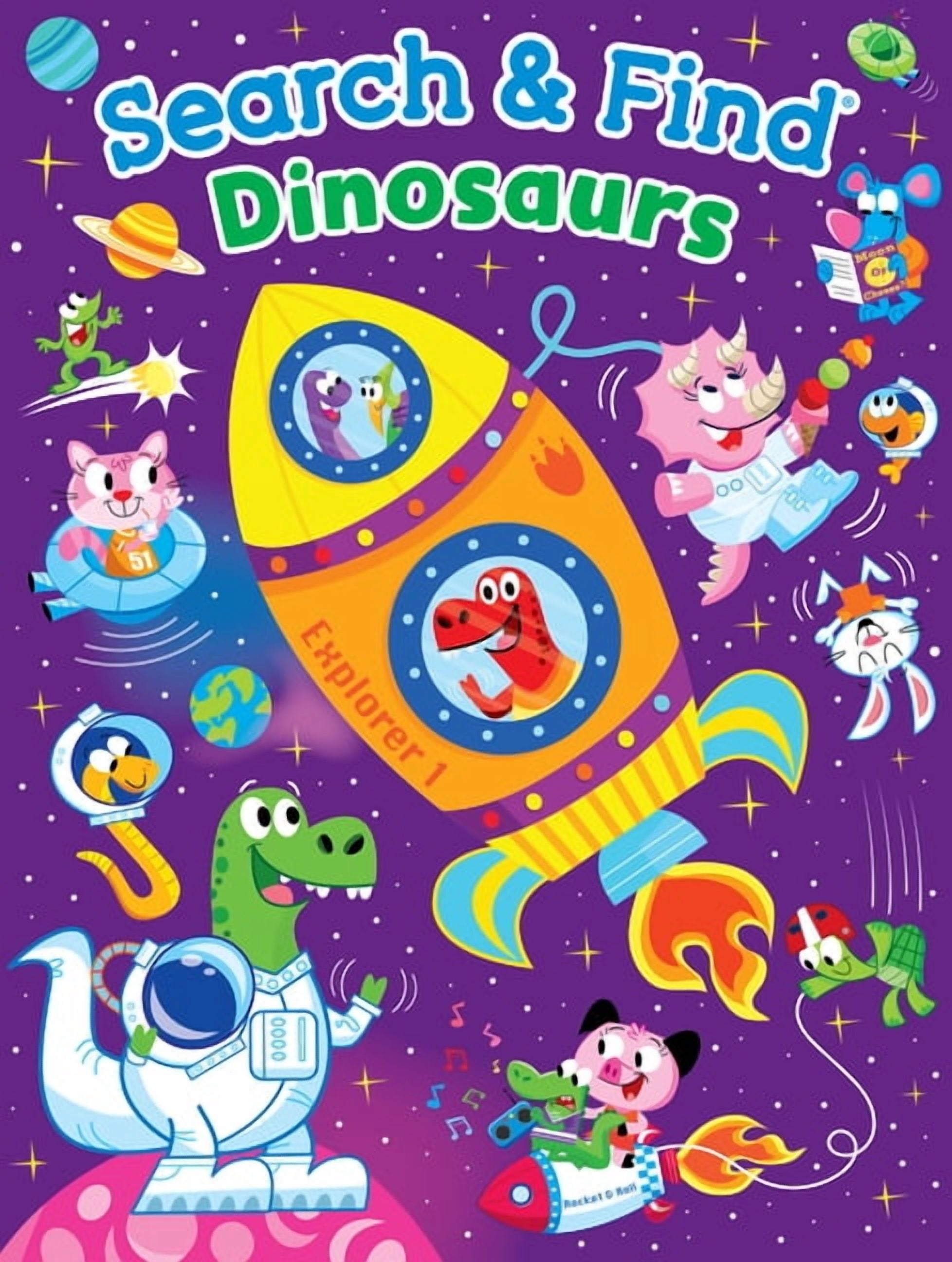 My First Search & Find: Dinosaurs, (Board Book)