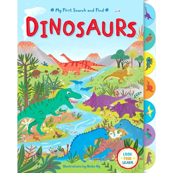 Pre-Owned My First Search and Find: Dinosaurs (Board book)