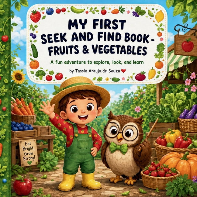 My First Seek and Find Book My First Seek And Find Book: Fruits & Vegetables, (Paperback)