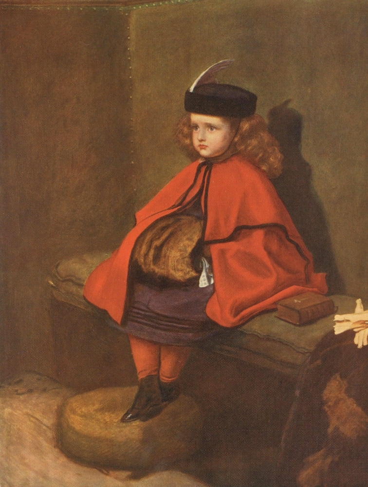 My First Sermon Famous Paintings 1913 Canvas Art - John E Millais (24 x 36)
