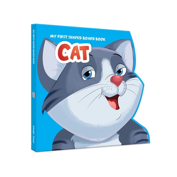 My First Shaped Board Books: Cat : Animal Picture Book (Board book)