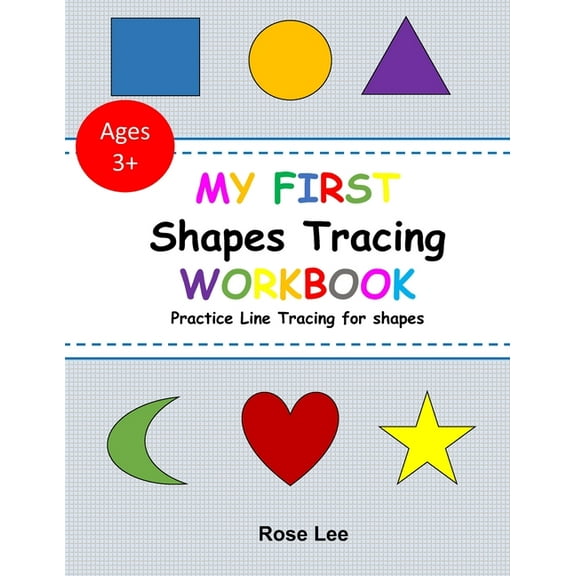My First Shapes Tracing Workbook (Paperback)