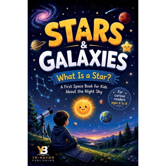 My First Space Books What Is a Star?: What Are Stars Made Of, a First Space Book for Kids About the Night Sky, Book 1, (Paperback)
