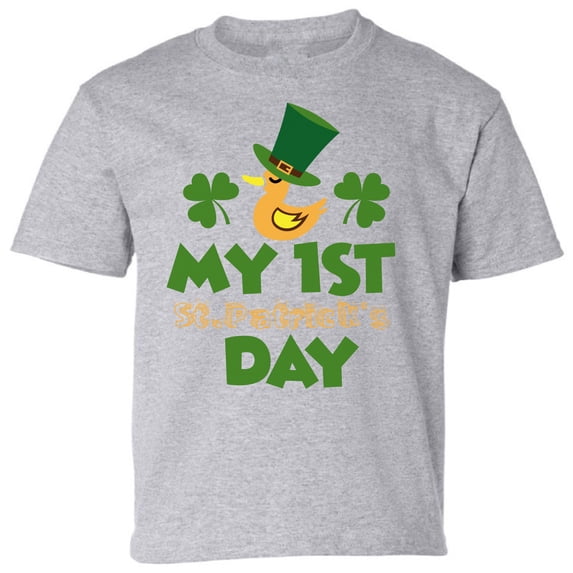 My First St Patricks Day Graphic Shirt - St Patrick's Day Infant Shirt - Irish American Party T-Shirt Outfit Gifts