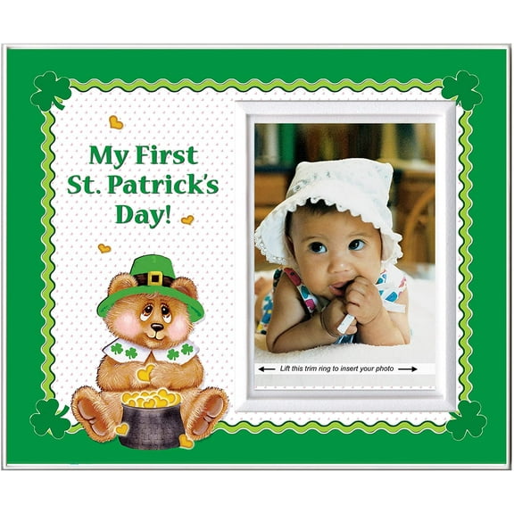 My First St. Patricks Day Picture Frame Gift and Decor