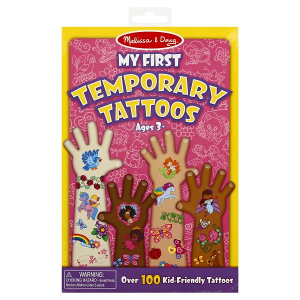 My First Temporary Tattoos Pink