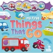 IGLOO BOOKS My First Things That Go A Sparkly Sound Button Book Board Book