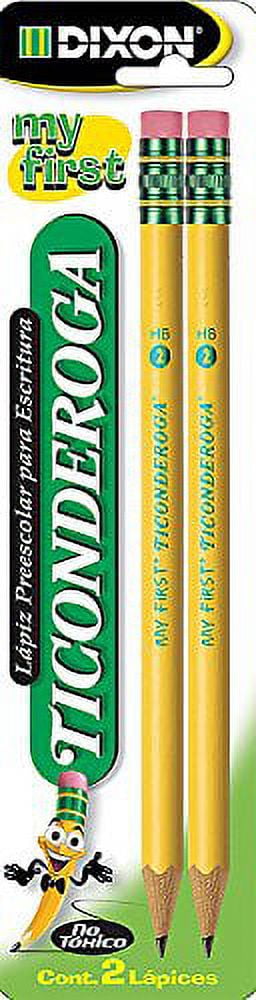My First Ticonderoga Primary Size #2 Beginner Pencils (Pack of 16)