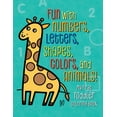 thumbnail image 1 of My First Toddler Coloring Book : Fun with Numbers, Letters, Shapes, Colors, and Animals! (Paperback), 1 of 17