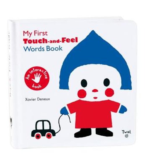 Pre-Owned My First Touch-And-Feel Words Book (Board book) 2848019808 9782848019802