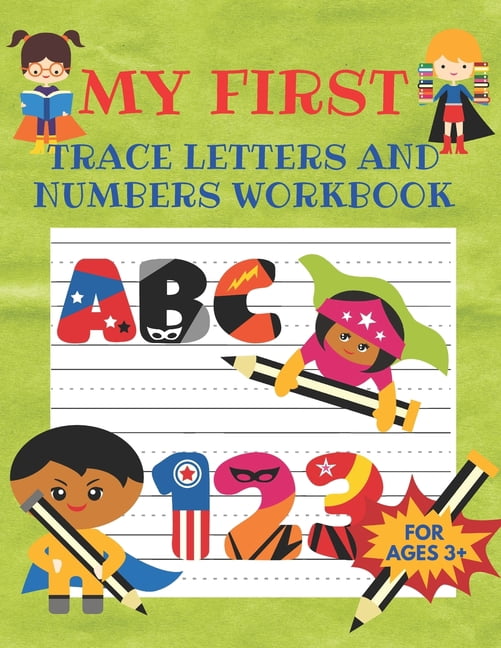 First Trace My First Trace Letters and Numbers Workbook: Alphabet and Numbers ...