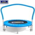 thumbnail image 1 of Sportspower My 1st Trampoline 36" Indoor/Outdoor Mini Rebounder Trampoline with No-Gap Padded Cover, for Toddlers & Kids, Max Weight Capacity 220 LBS - BLUE, 1 of 7