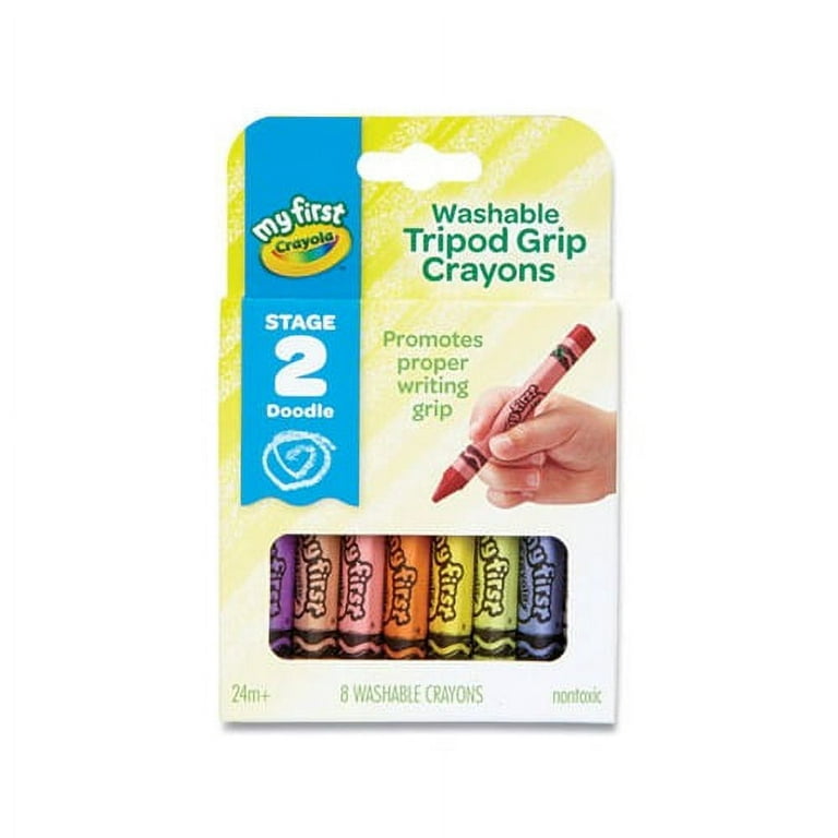 Crayola Triangular Crayons 8-Color Set