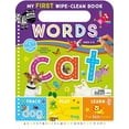 thumbnail image 1 of My First Wipe-Clean Book: Words, (Spiral-Bound), 1 of 1