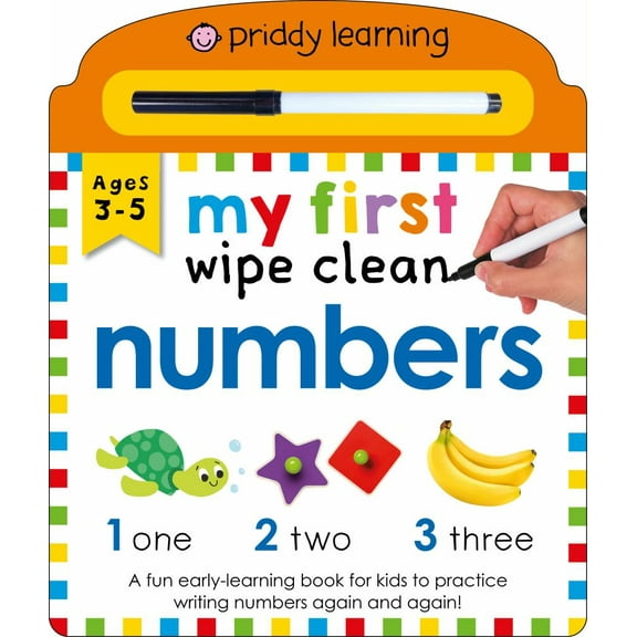 My First Wipe Clean Numbers (Priddy Learning) (Board Book)