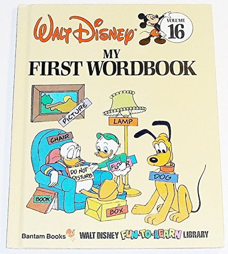 Pre-Owned My First Word Book: 16 (Disney's Fun to Learn Ser) Paperback