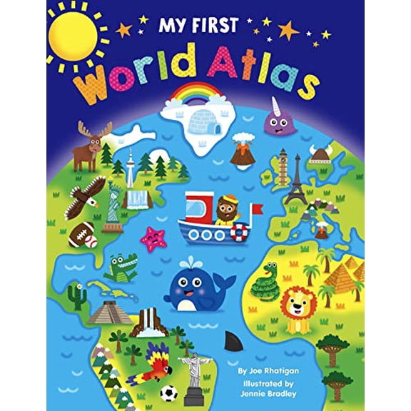 Pre-Owned My First World Atlas - Padded Board Book - Educational, 9781952137044, 1952137047, Paperback,