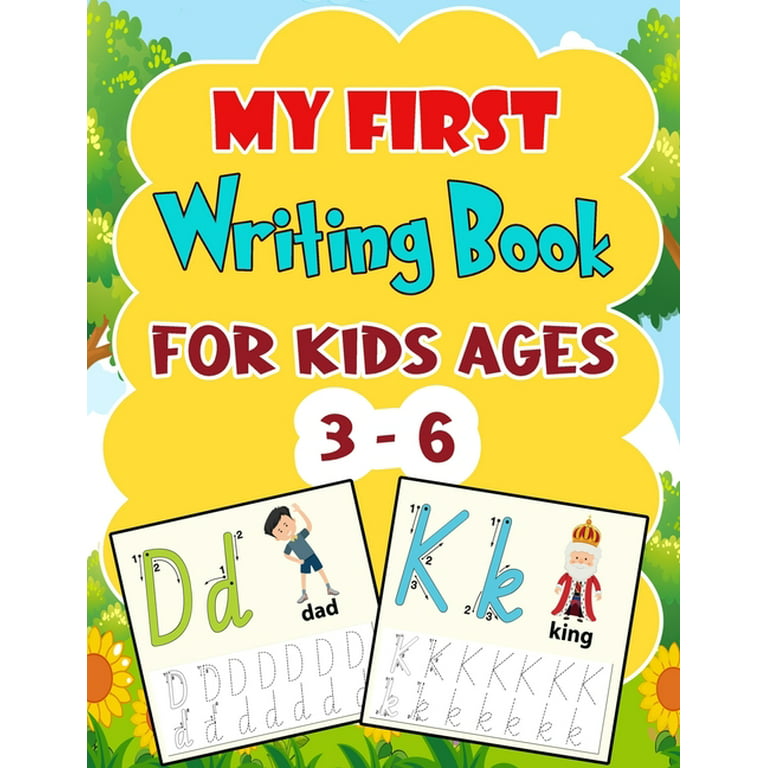 Handwriting Practice Book for Kids Ages 6-10 : Printing workbook for Grades  1, 2 & 3, Learn to Trace Alphabet Letters and Numbers 1-100, Sight Words