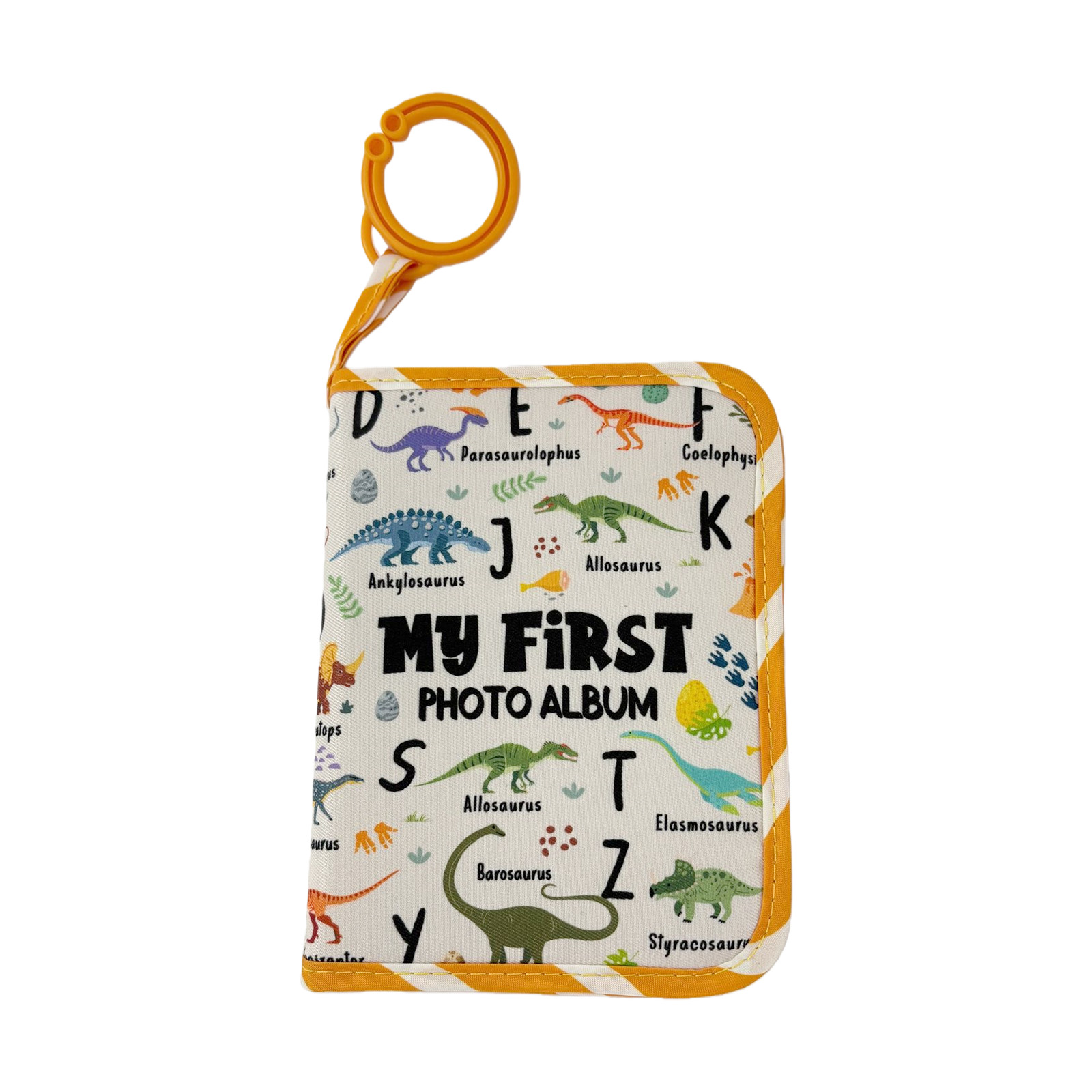 My Firsts Family Photo Album for Baby,4×6 Baby Photo Album,Soft Toddler Pictures Albums with Safety Mirrour for Newborns