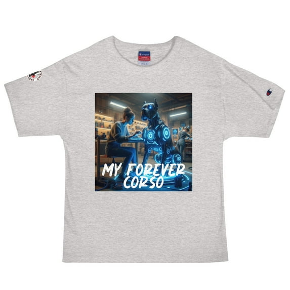 My Forever Cane Corso soChampion T-Shirt (Oxford Grey Heather, 2XL)